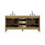 Meuble-lavabo double 72 po en chêne noisette-314797660-314797651