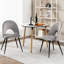Chaise d'appoint en velours Darwen-94816645