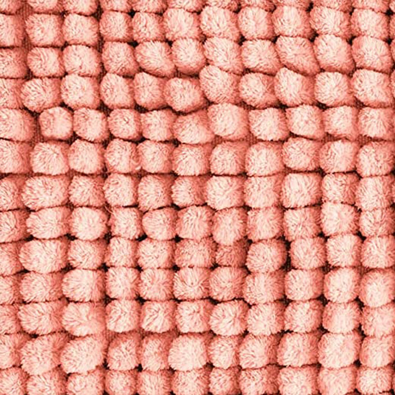 Centreville Chenille Non Slip Bath Mat, 90cm L x 60cm W, Fuchsia