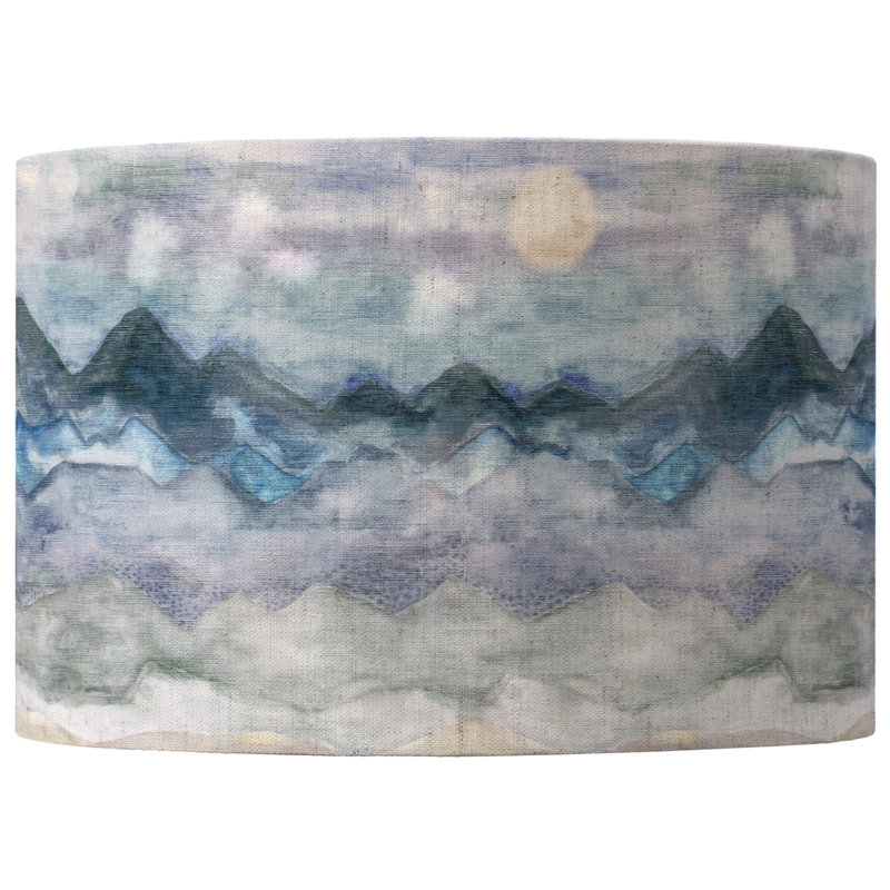25cm H Cotton Drum Lamp Shade