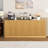 67'' Fluted 6-Door Sideboard Buffet Cabinet With Storage For Kitchen,Living Room,Walnut-1513069498