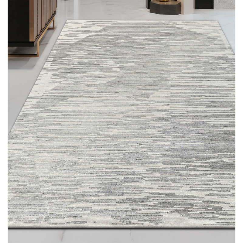 Handmade Wool Area Rug, Rectangle 10' x 14'