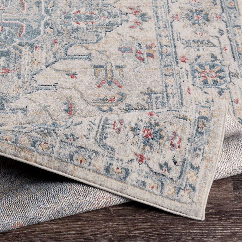 Beyanka Floral Machine Tufted Area Rug, Rectangle 160 x 220 cm