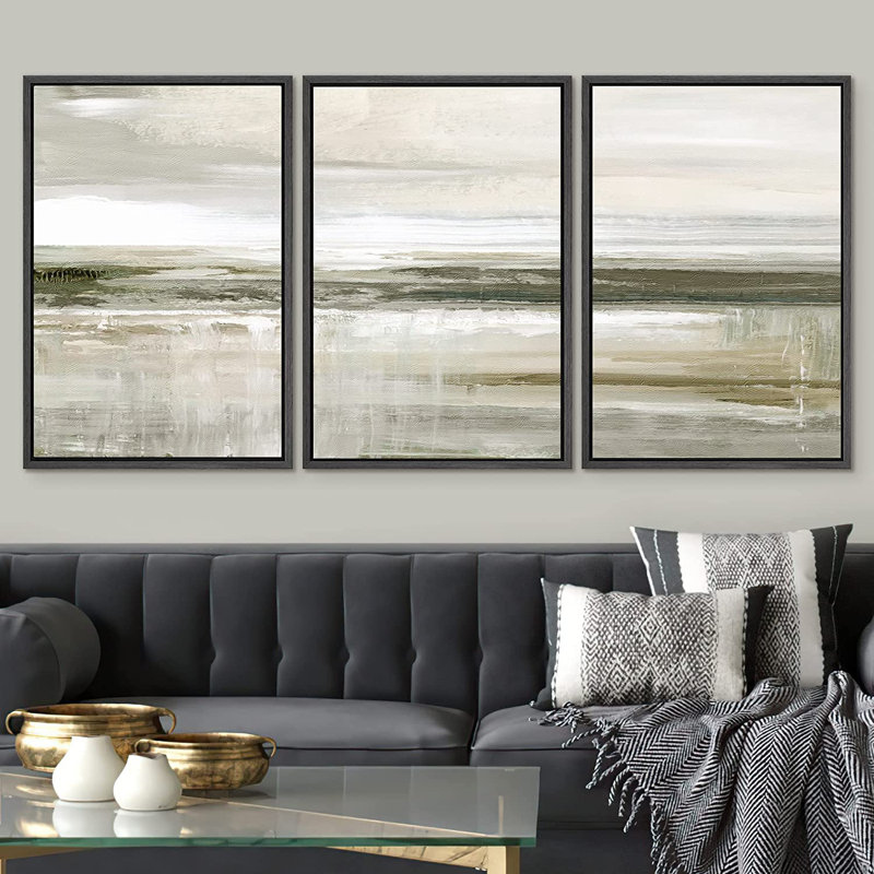 Signe, reproduction d'art sur toile encadrée, ensemble champêtre brun pastel, paysage, nature sauvage, illustrations, art moderne, décoratif, rustique, pour le salon, la chambre à coucher, le bureau