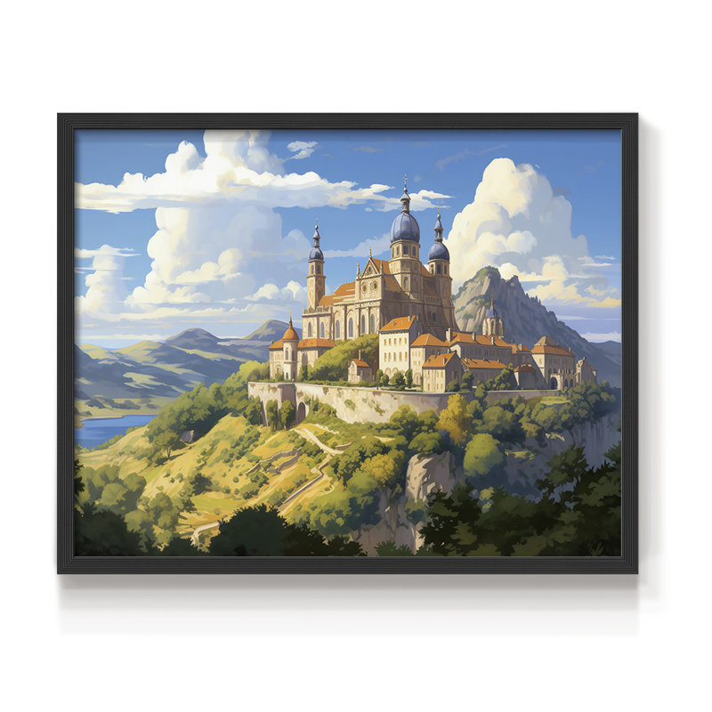 Landscape Series-C -Framed Print - Restickable
