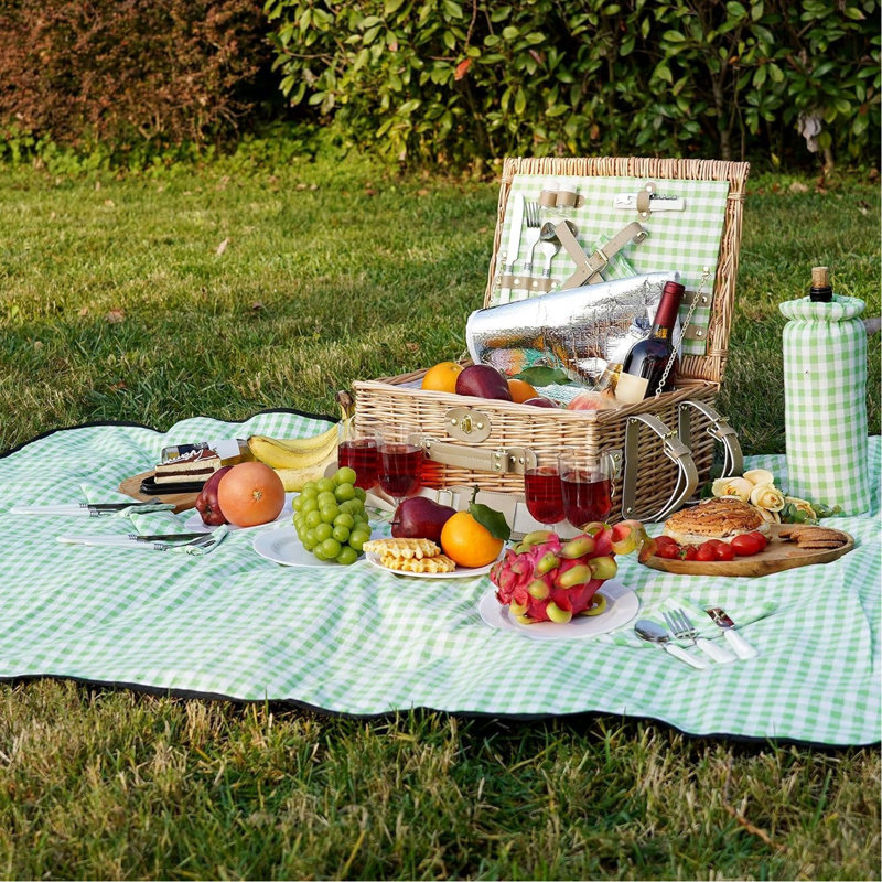 Panier de pique-nique isolé pour 4 personnes