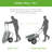 Best Choice Products Dual-Wheel Home Wheelbarrow Yard Garden Cart For Lawn, Construction-100043763