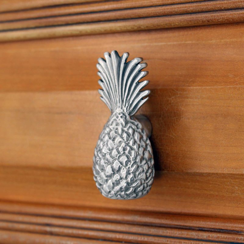 2 1/2" Pineapple Small Knob, Brushed Nickel