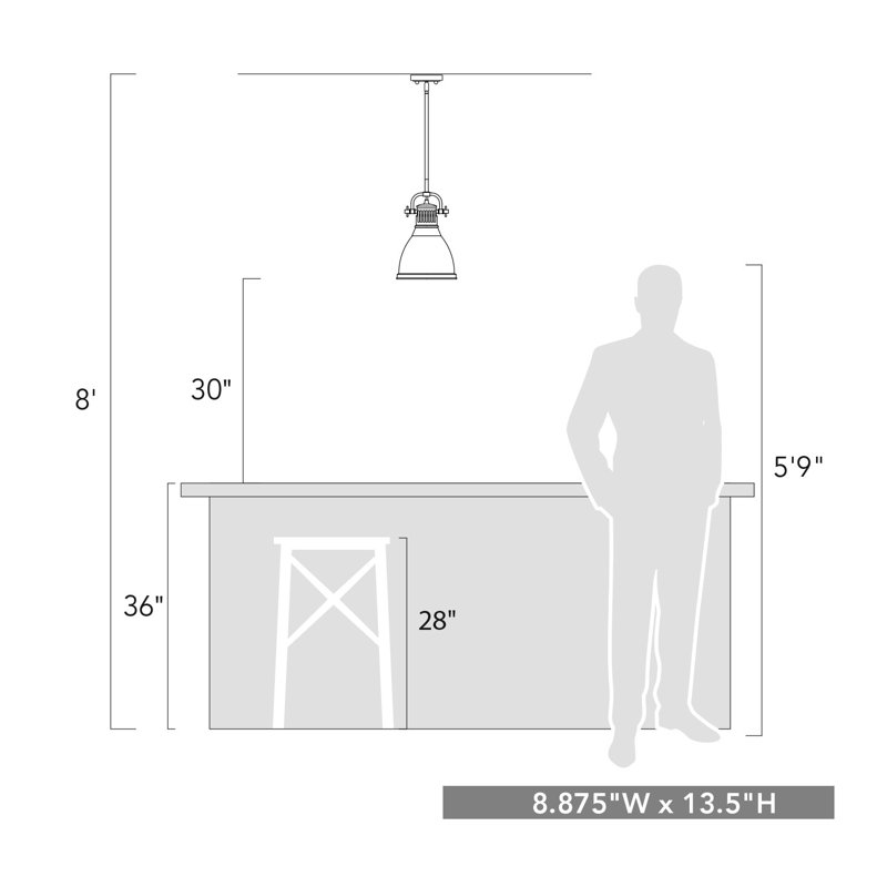 Petit luminaire suspendu Iftimie avec tige en verre transparent, Chrome
