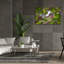 Toile épique Graffiti «The Watcher» par Rick Berk, 60 po x 40 po