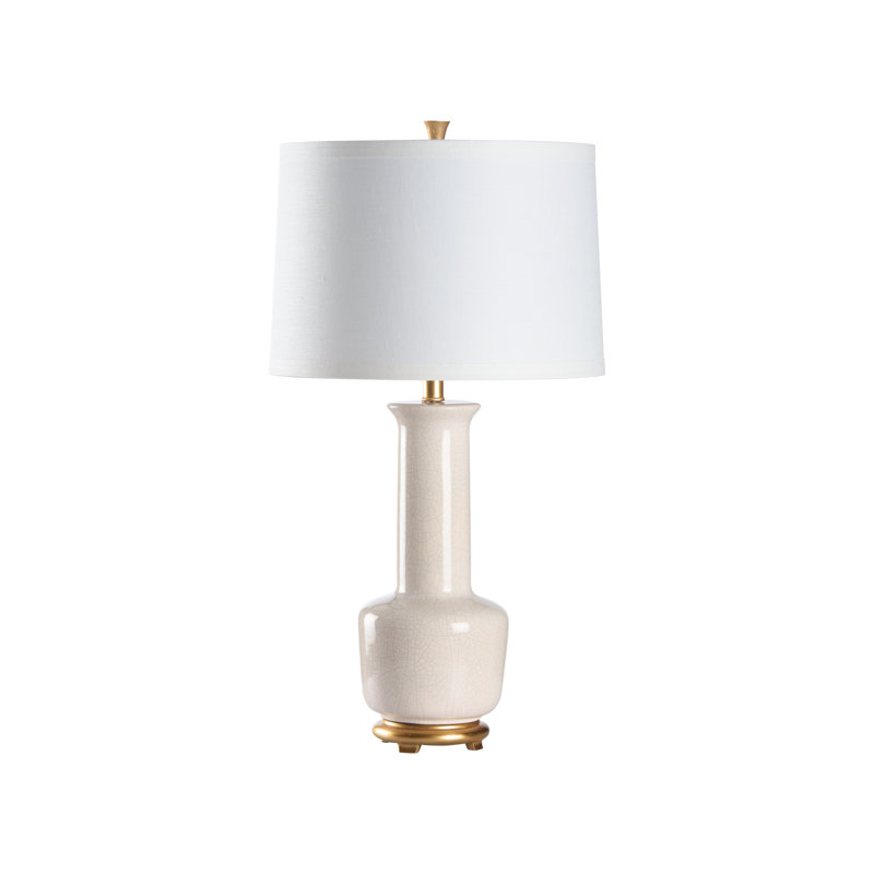 MarketPlace Table Lamp, Snow Glaze