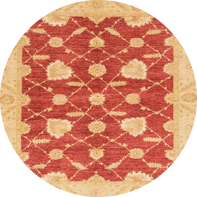 Tapis abstrait 3503, Rond 4 pi