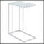 Table d'appoint Connor Chrome