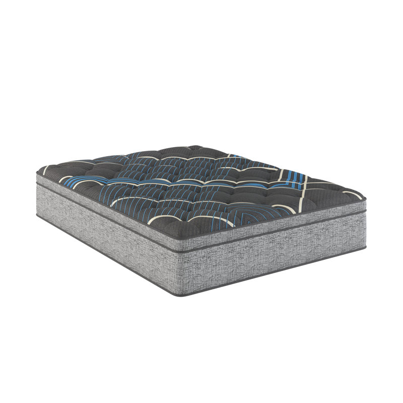 Restonic Comfort Care Hybrid Mattress, Individual Pocketed Coil Mattress , Medium Comfort, Twin, 15"