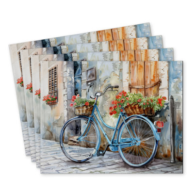 On the Wall Polyester Orlane Set of 4 - Home Decor Essential