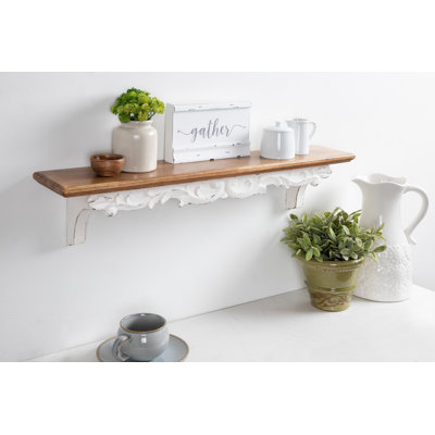 Lauria Fir Floating Shelf