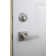 Karsen Handleset with Deadbolt and Door Lever and Rosette