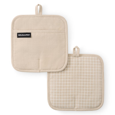 KITCHENAID Gourmet Series Gridlines Pot Holders 2-Pack