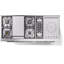 Cuisinière à double combustible ILVE Professional Plus II Series 60 po avec 7 brûleurs scellés, plaque de cuisson, table française (gaz naturel, porte pleine)-1746185138-1746185137