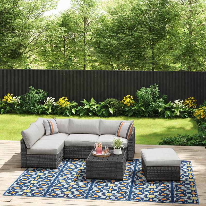 4 - Person Patio Conversation Sets with Cushions