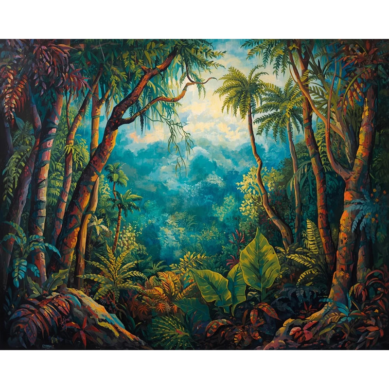 Vivid Rainforest