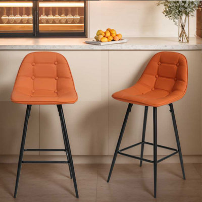 25.5" Armless Barstool Chairs