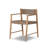 Boston Outdoor Dining Chair-Fine Sanded Teak