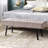 39.4" Corduroy Upholstered Bench-951263265