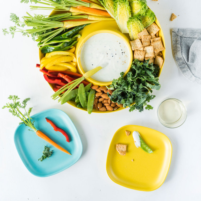 Ensemble de croustilles EKOBO, Blanc