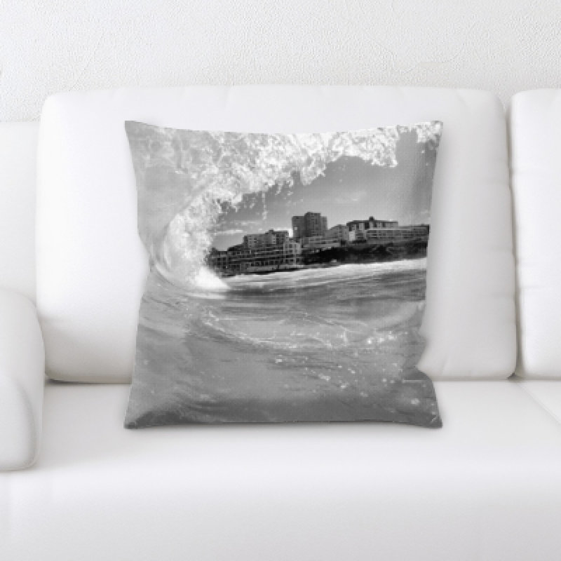 Go Pro Microsuede Reversible Throw Pillow