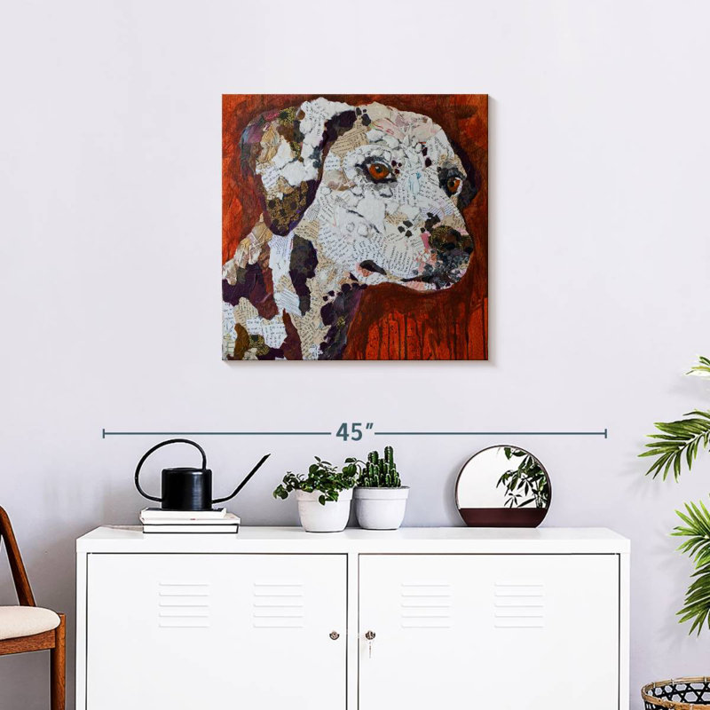 Brampt Fired Up, 24" H x 24" W