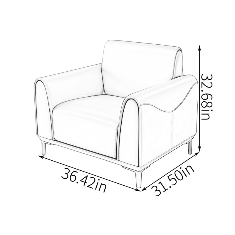 Canapé de luxe à lumière minimale