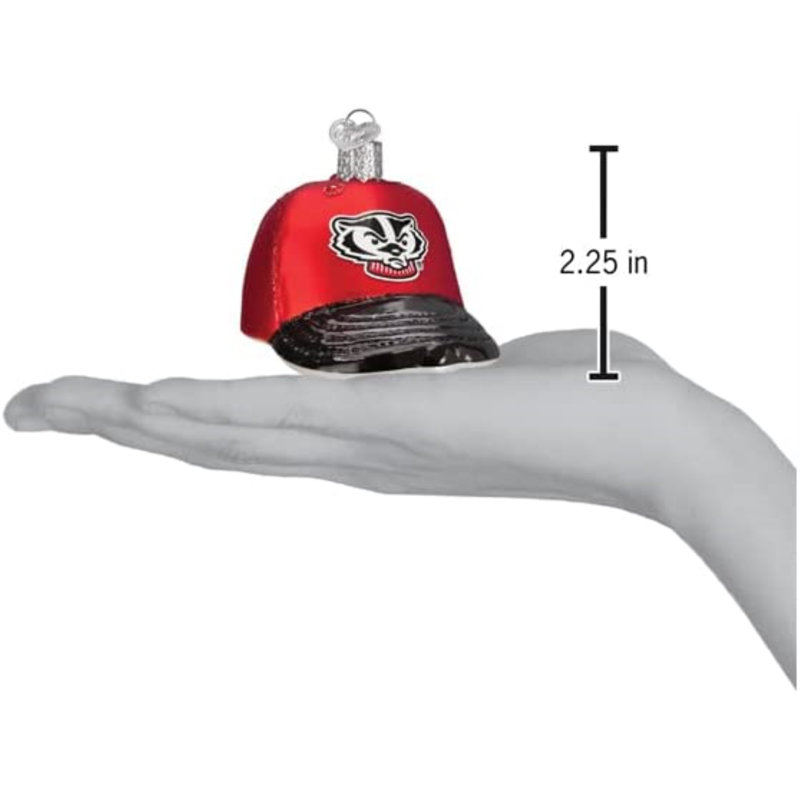 2.75 in. Glass Sports Shatterproof Holiday Shaped Ornament