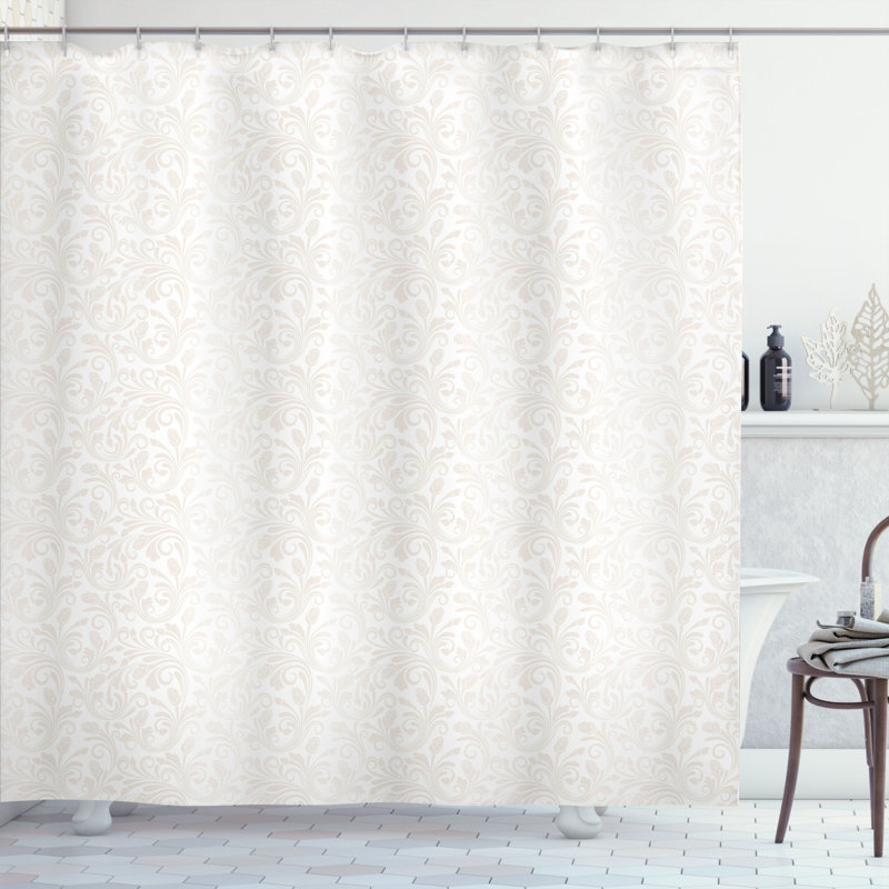 Shower Curtain Set + Hooks, 84" H x 69" W