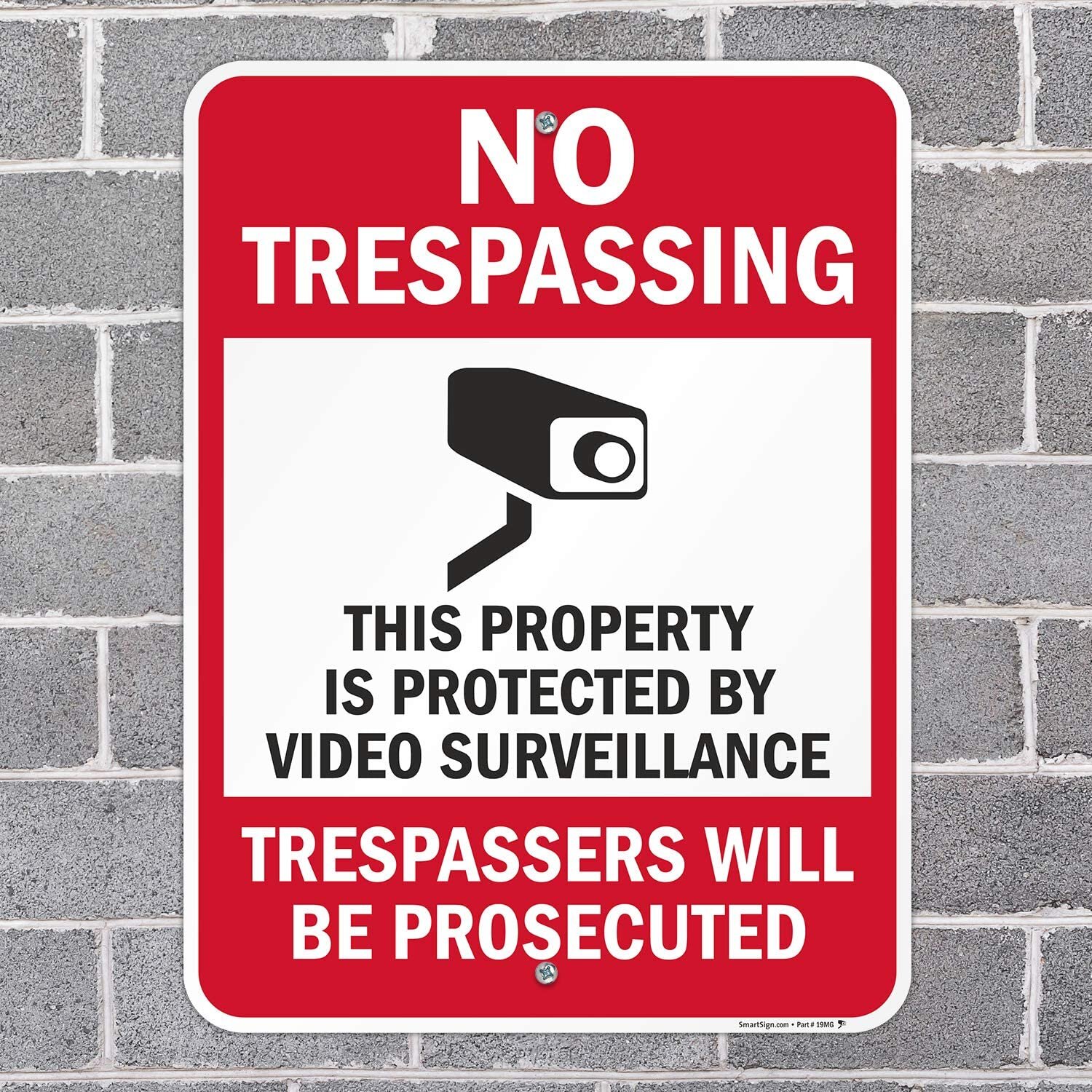 Private Property No Trespassing Hunting or Fishing Metal Tin Sign