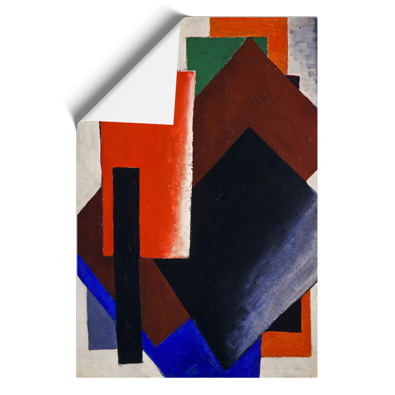 Composition by Lyubov Popova - Frameless Print, 30cm H x 21cm W x 0.1cm D