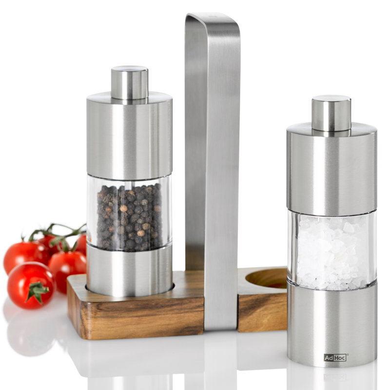 AdHoc MENAGE CLASSIC Mill 10.5 inches Salt and Pepper Grinder Set