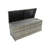 Outdoor Storage Bin 113 Gallon - Grey . For Deck, Patio, Garden. Removable Waterproof Liner, Rust Frame. Spacious And Functional. Versatile Box Lightweight , Metal Liner. Water . Yard Use