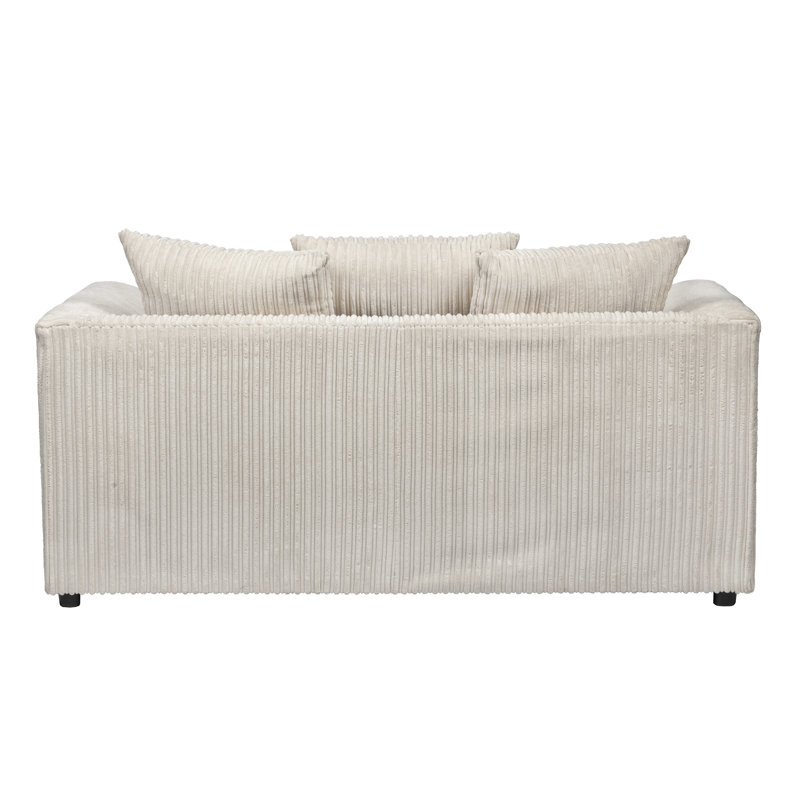 Moana 2 - Piece Living Room Set, Cream