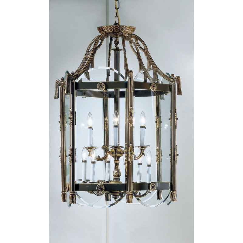 Lanterne suspendue d'extérieur Fairwinds, Bronze satiné