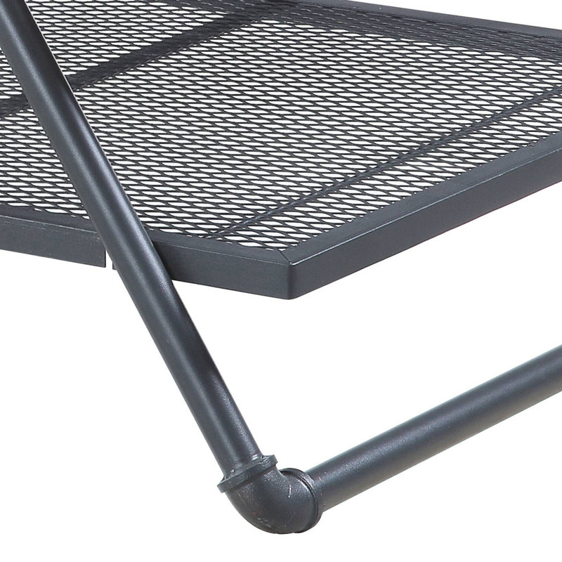 Table basse en chêne à 1 tablette