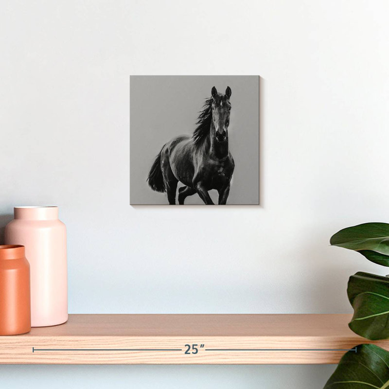 Corbeau monotone noir, H 10 po x l 10 po
