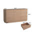 Commode et commode en bois 9 tiroirs spacieuses, style Mid-Century moderne pour la maison