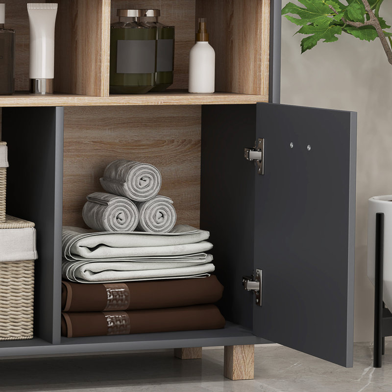 Engineered Wood Freestanding Bathroom Cabinet