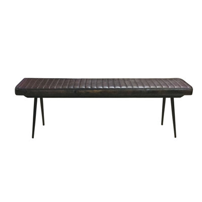 Banc en simili cuir Mia