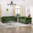 Jumal 58'' Velvet Loveseat