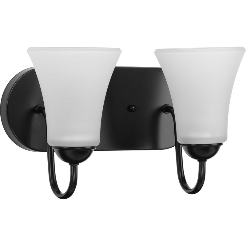Éclairage pour meuble-lavabo à intensité variable Francisca, Noir