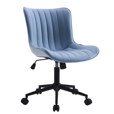 Brionni Leather Swivel Task Chair with Casters