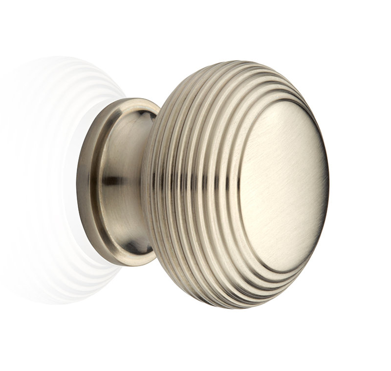 Poignée ronde 1 1/2" de diamètre Westwick, Nickel brossé