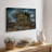 Haunted House -Gallery Wrapped Cavas-254807759